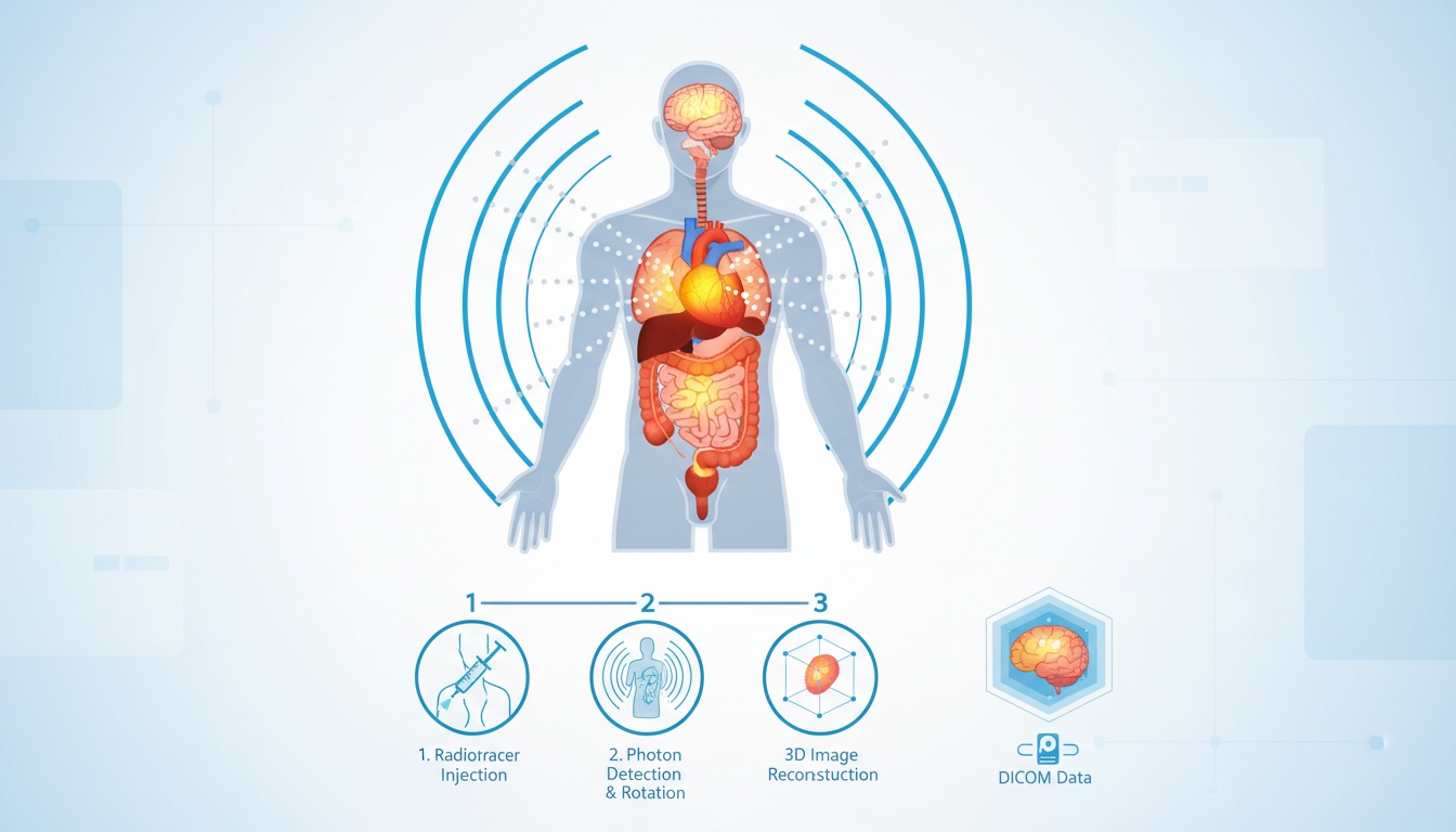 De mysteries van SPECT-beeldvorming ontrafelen Een eenvoudige gids - Gemaakt door PostDICOM